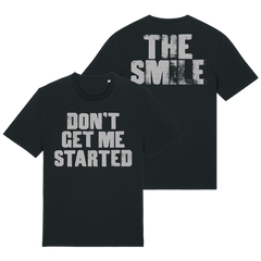 DON'T GET ME STARTED METALLIC PRINT T-SHIRT