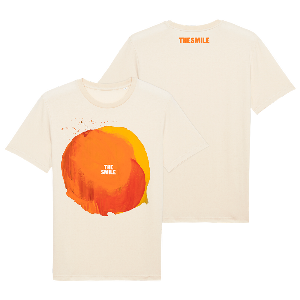 THE SMILE SUN NATURAL T-SHIRT | UK Merch Store