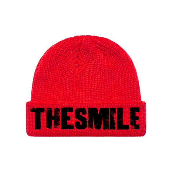 The Smile Red Beanie